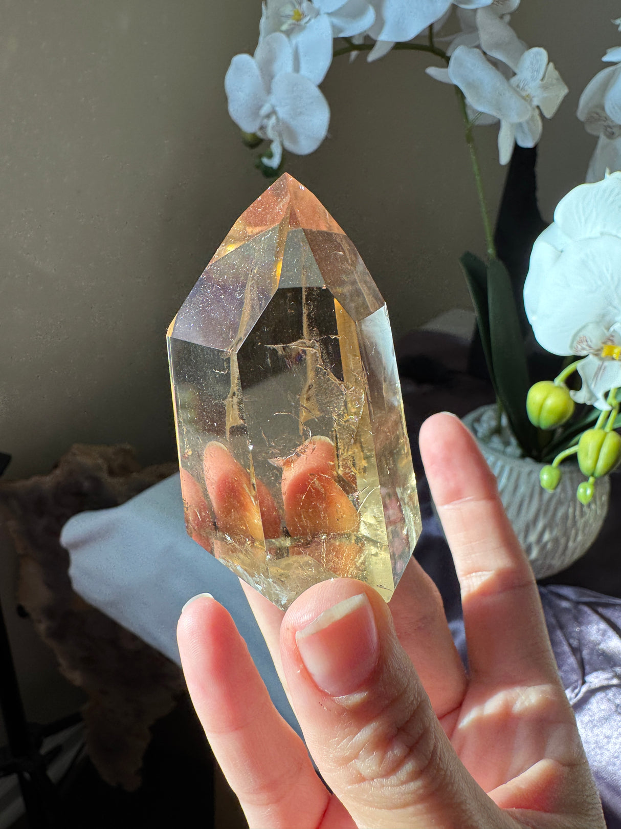 Golden Citrine Tower