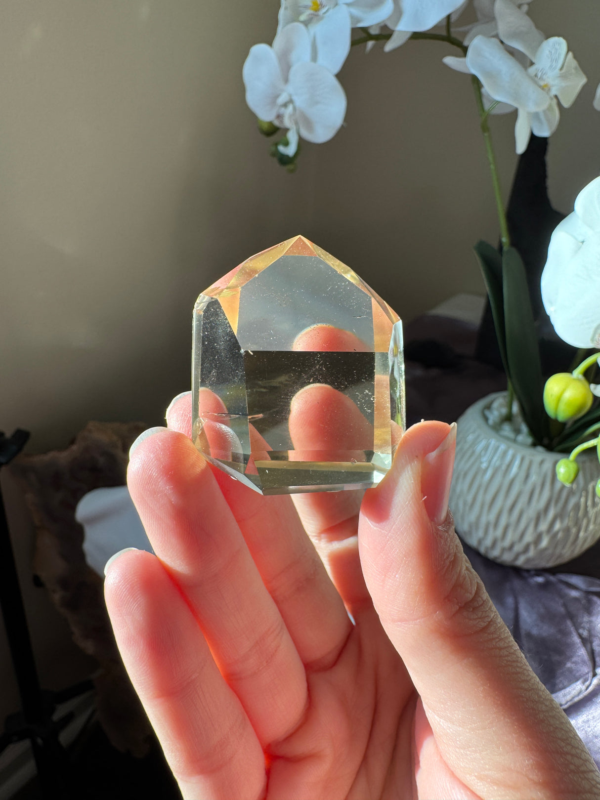 Champage Citrine Tower