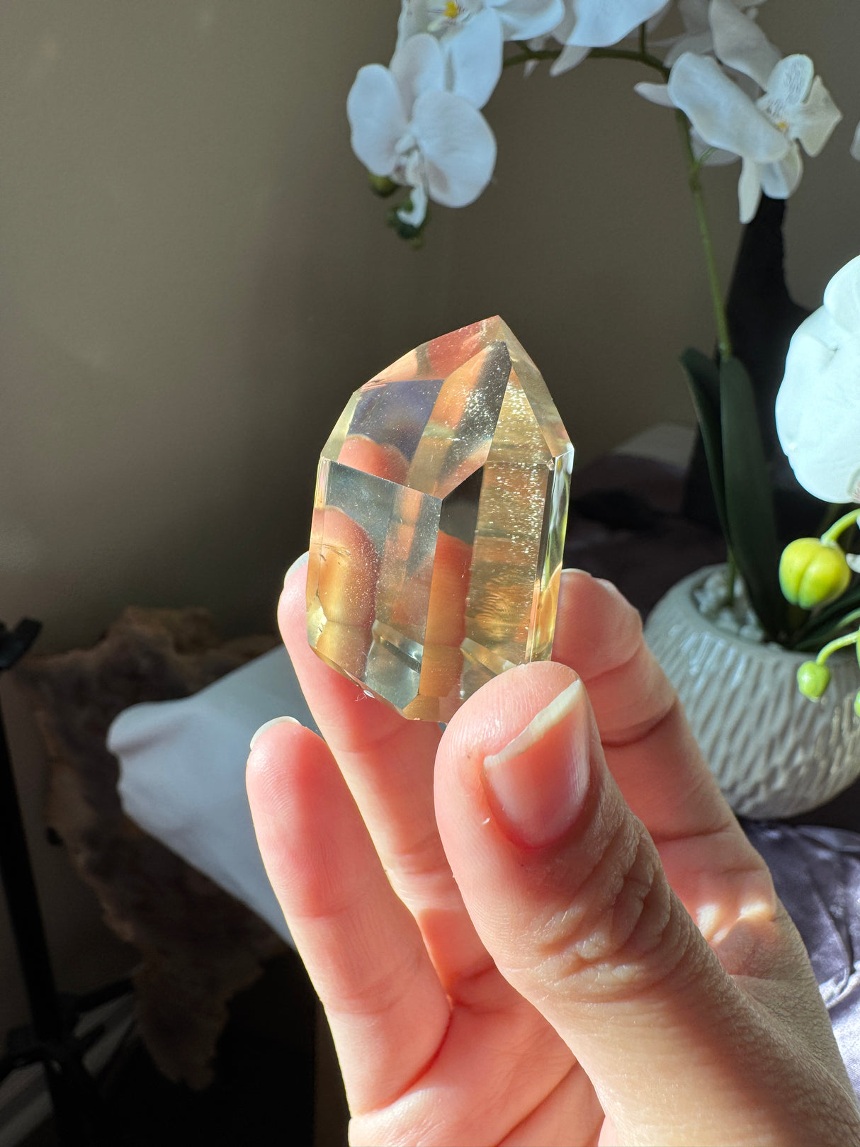 Champage Citrine Tower