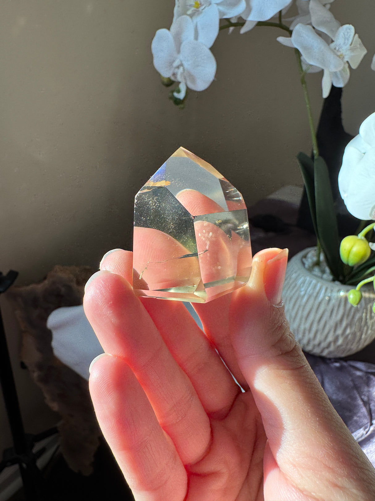 Champage Citrine Tower