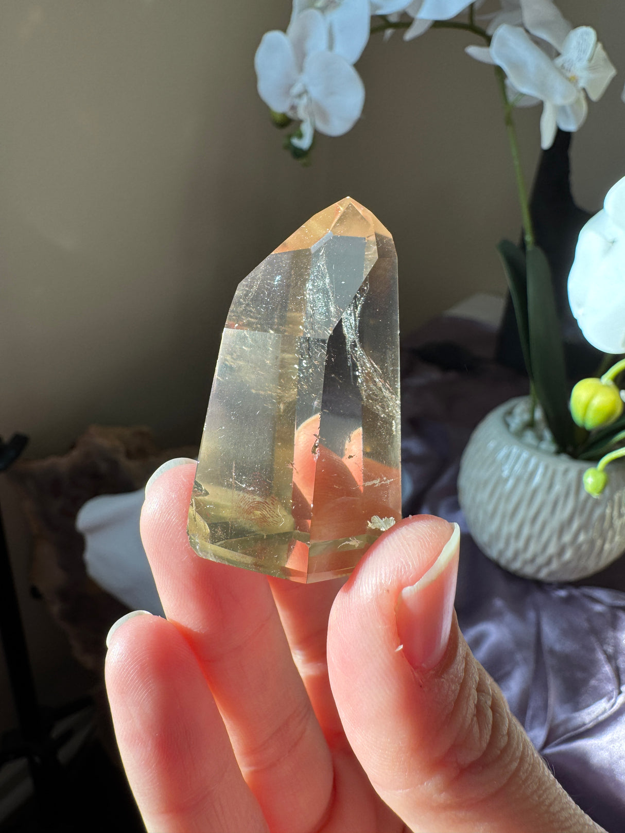 Golden Citrine Tower