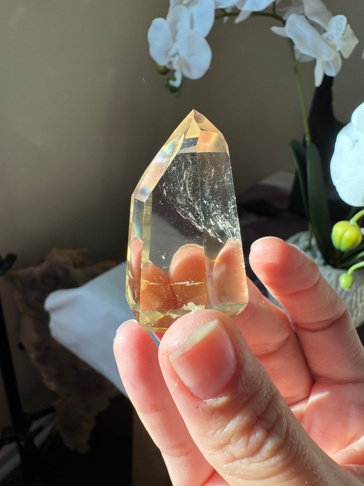 Golden Citrine Tower