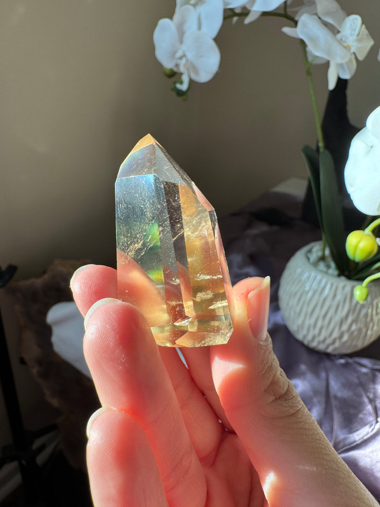 Golden Citrine Tower