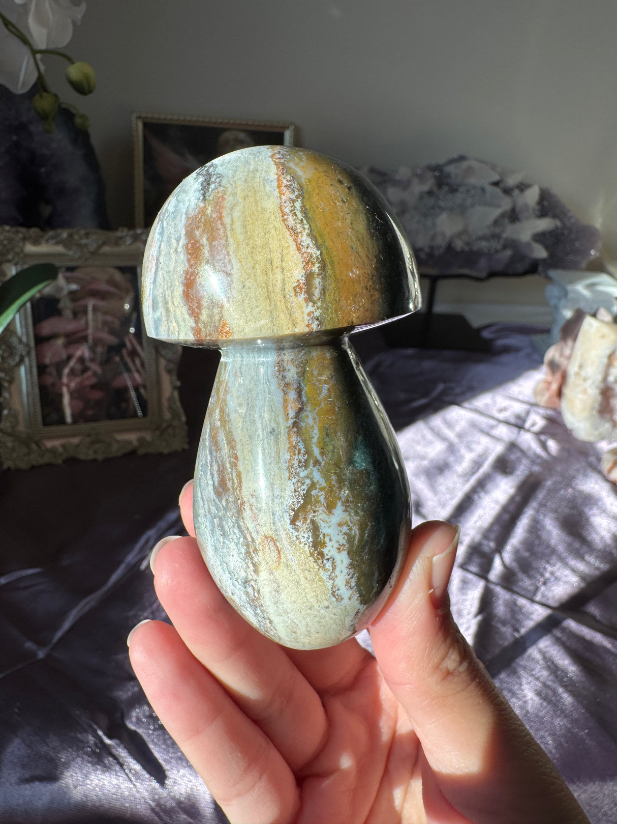 Sea Jasper Mushroom