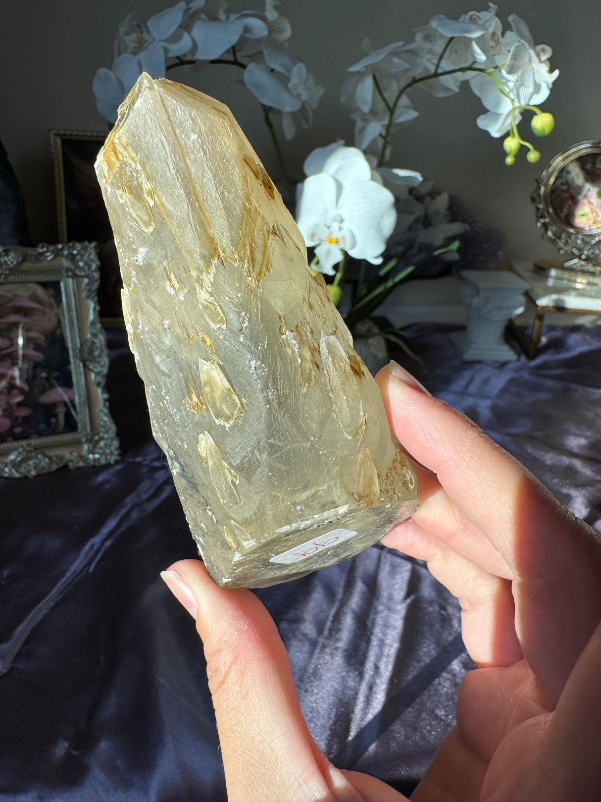 Amethyst Calcite Free Form