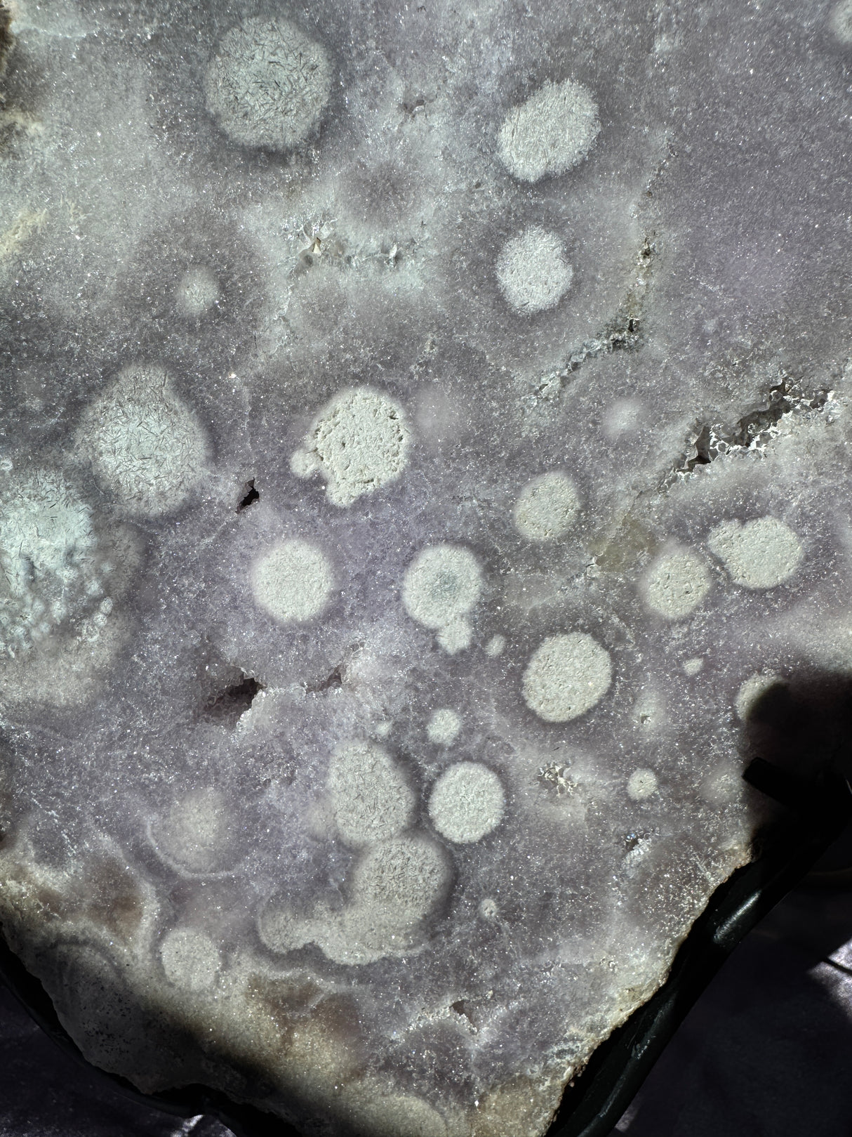 Large Lavender Pink Amethyst Slab