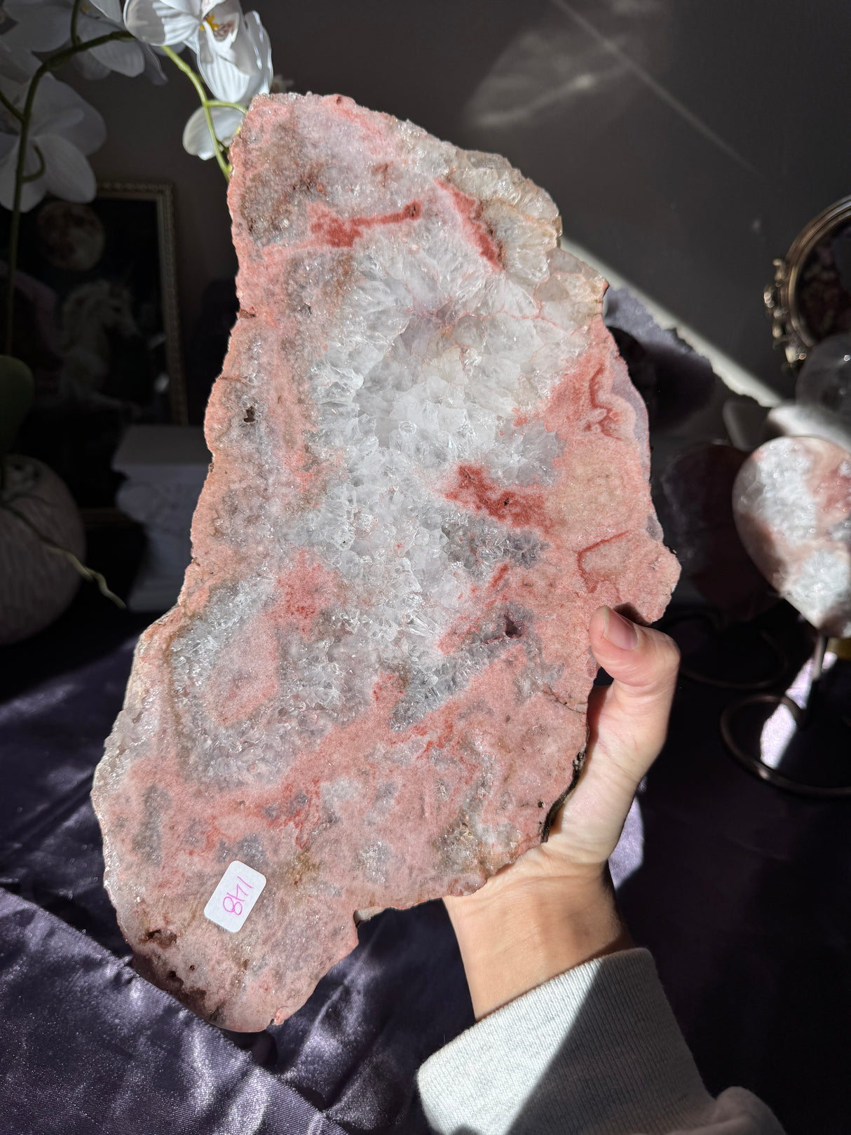 Pink Amethyst Slab