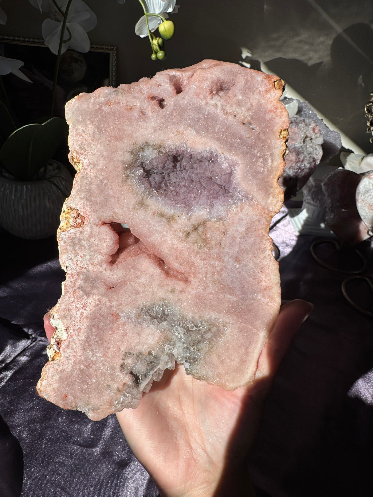 Pink Amethyst Slab