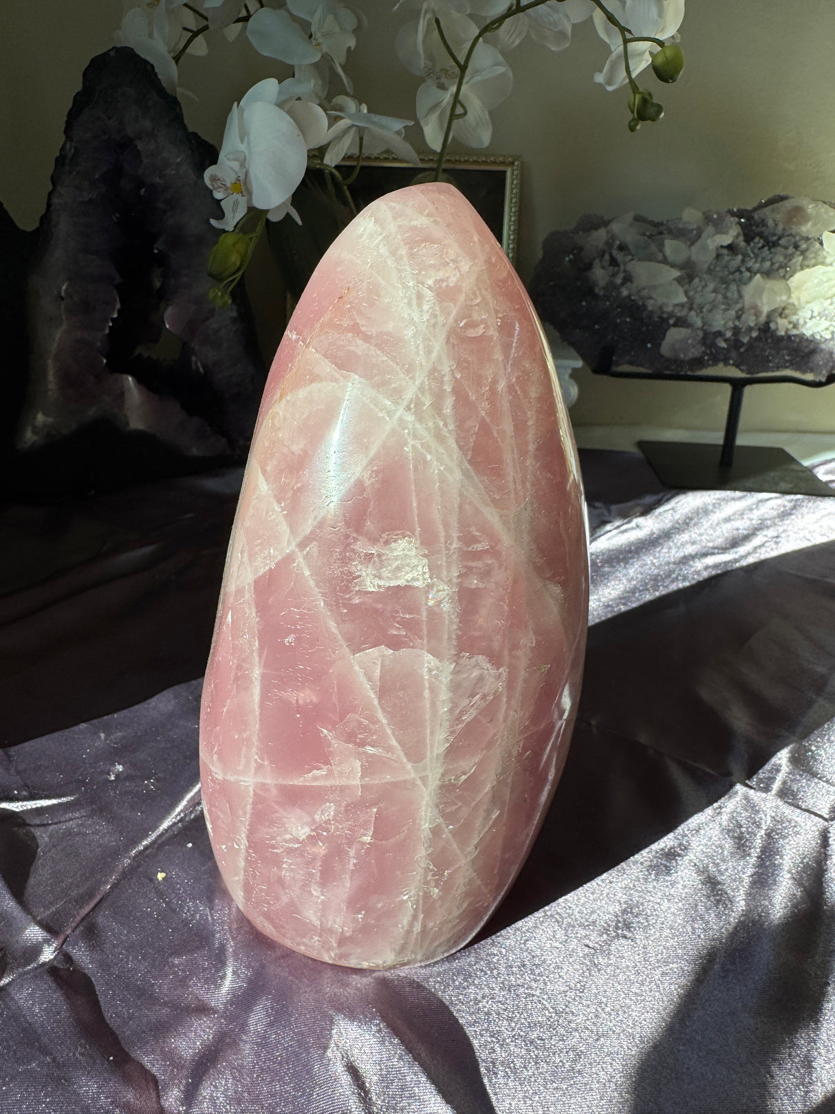 XL Juicy Rose Quartz Free Form