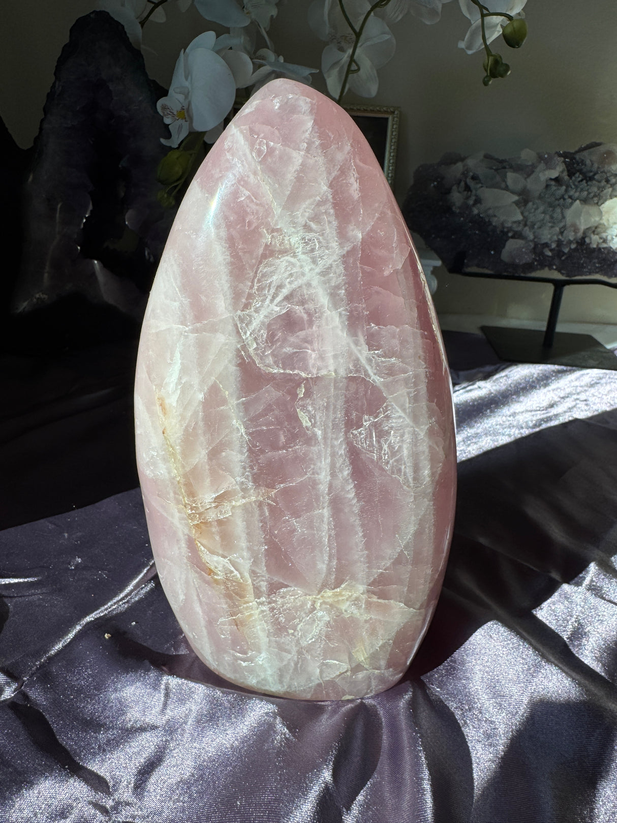 XL Juicy Rose Quartz Free Form