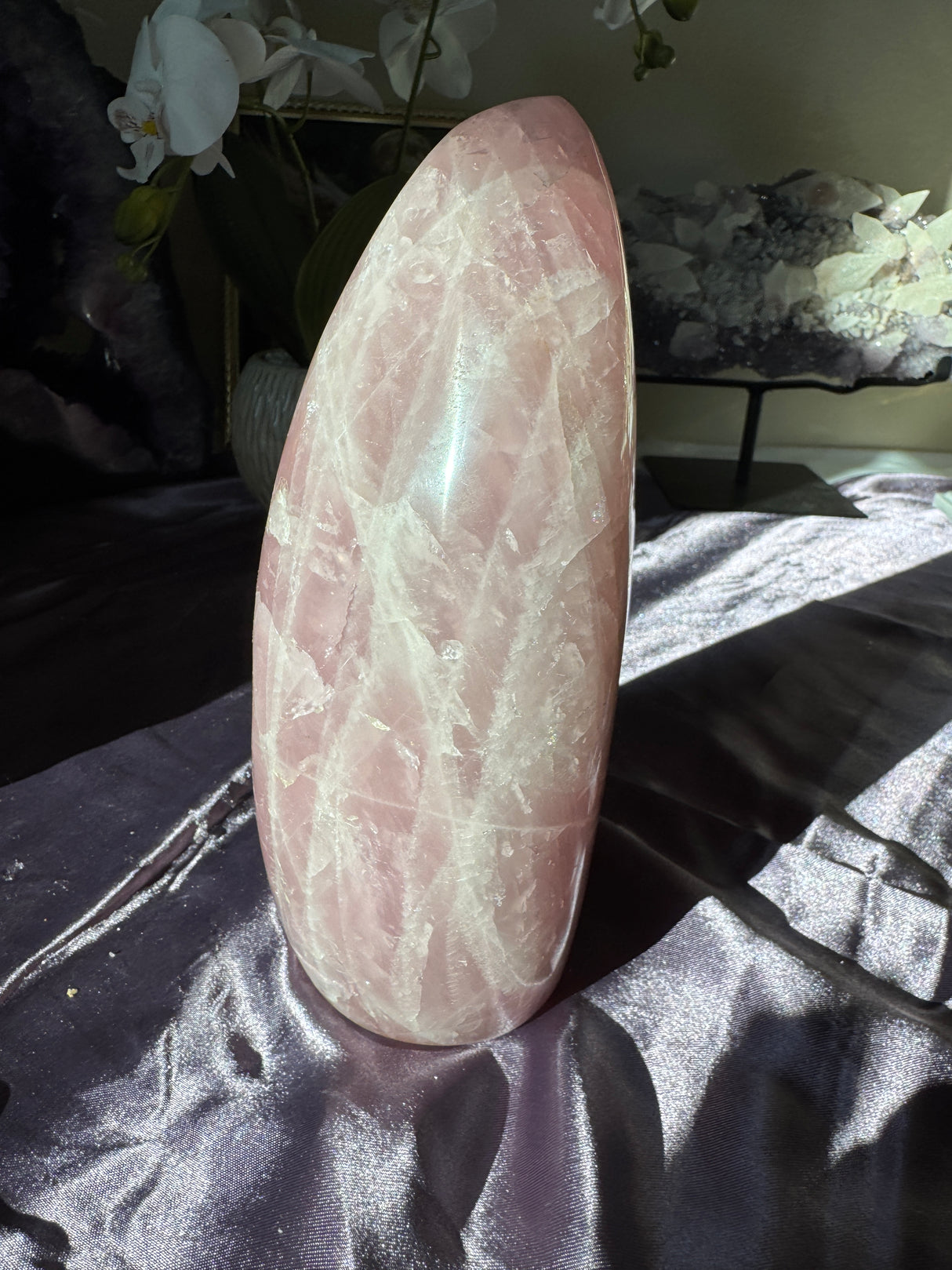 XL Juicy Rose Quartz Free Form
