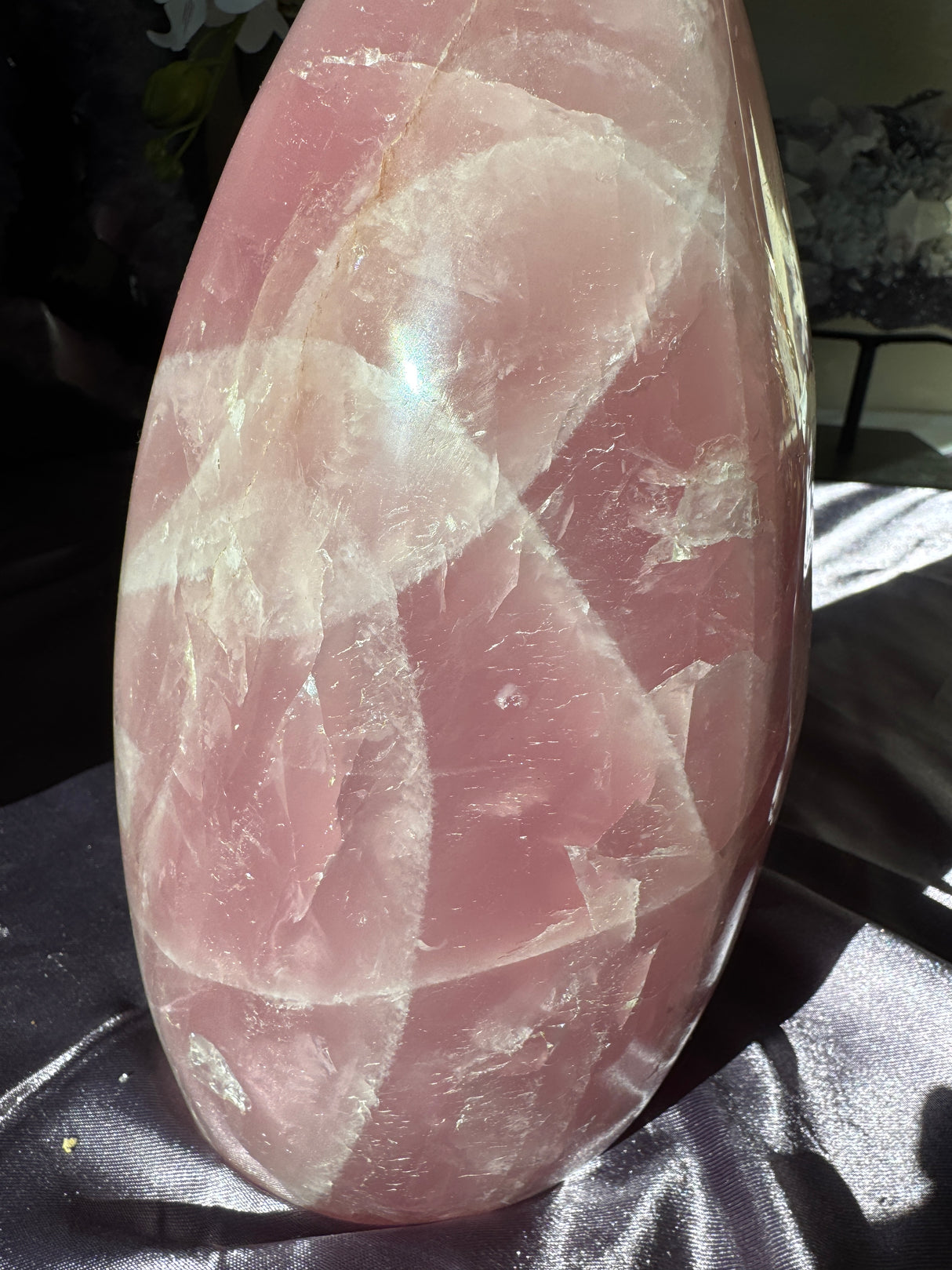 XL Juicy Rose Quartz Free Form