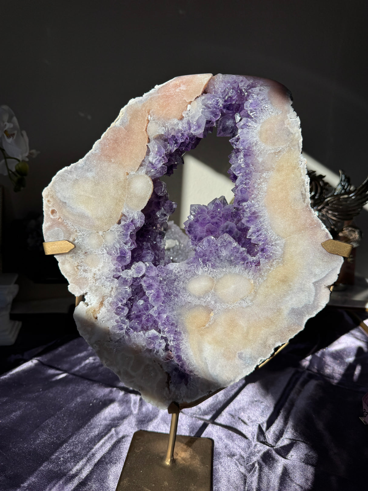 HQ Pink Amethyst Slab