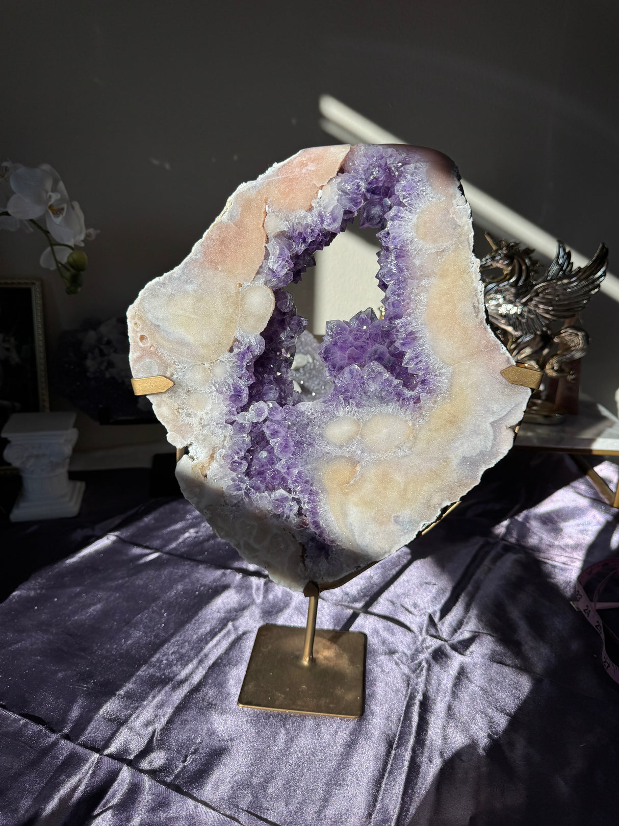 HQ Pink Amethyst Slab