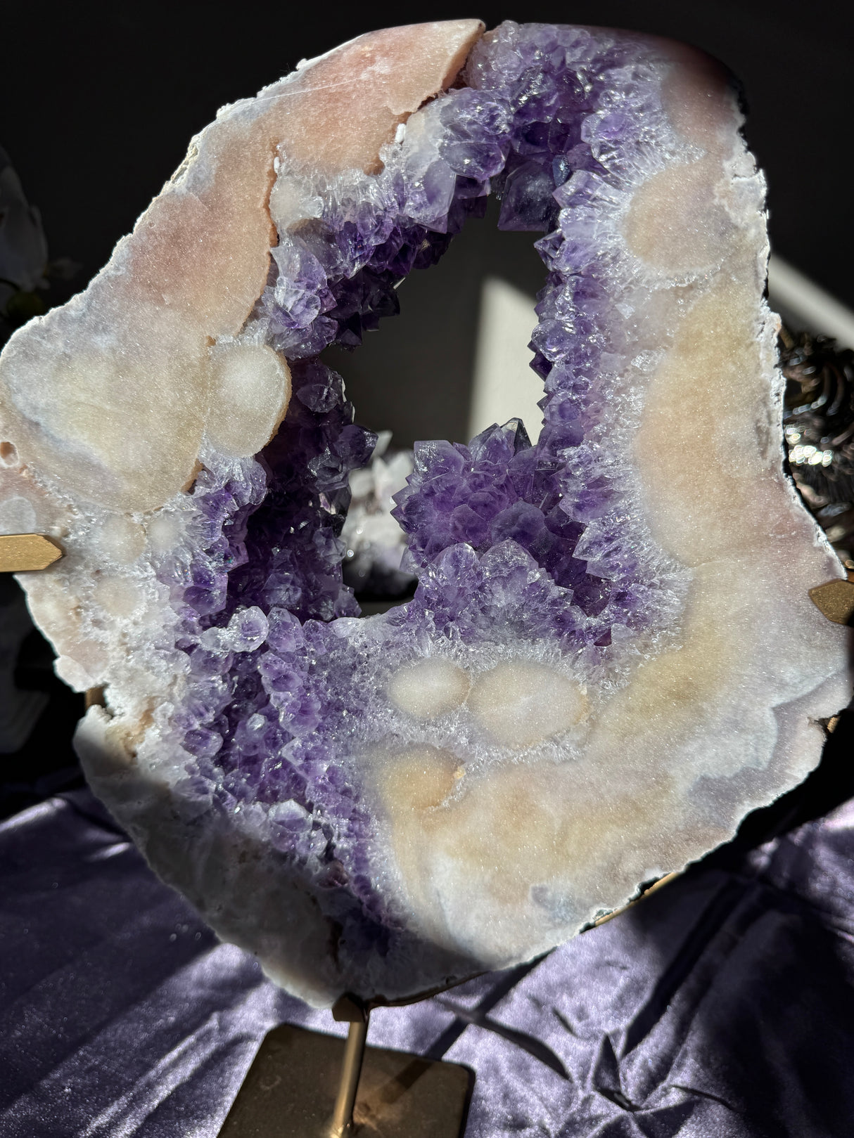 HQ Pink Amethyst Slab