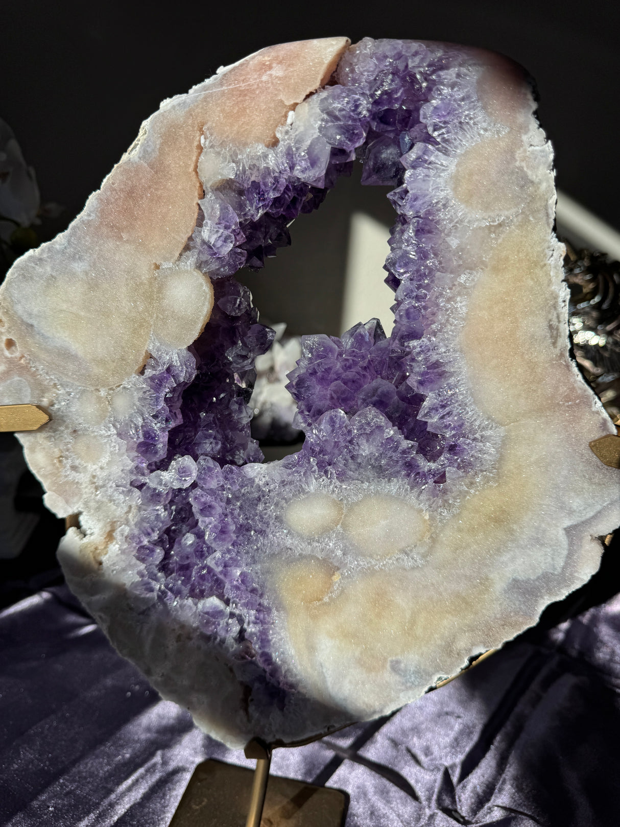 HQ Pink Amethyst Slab