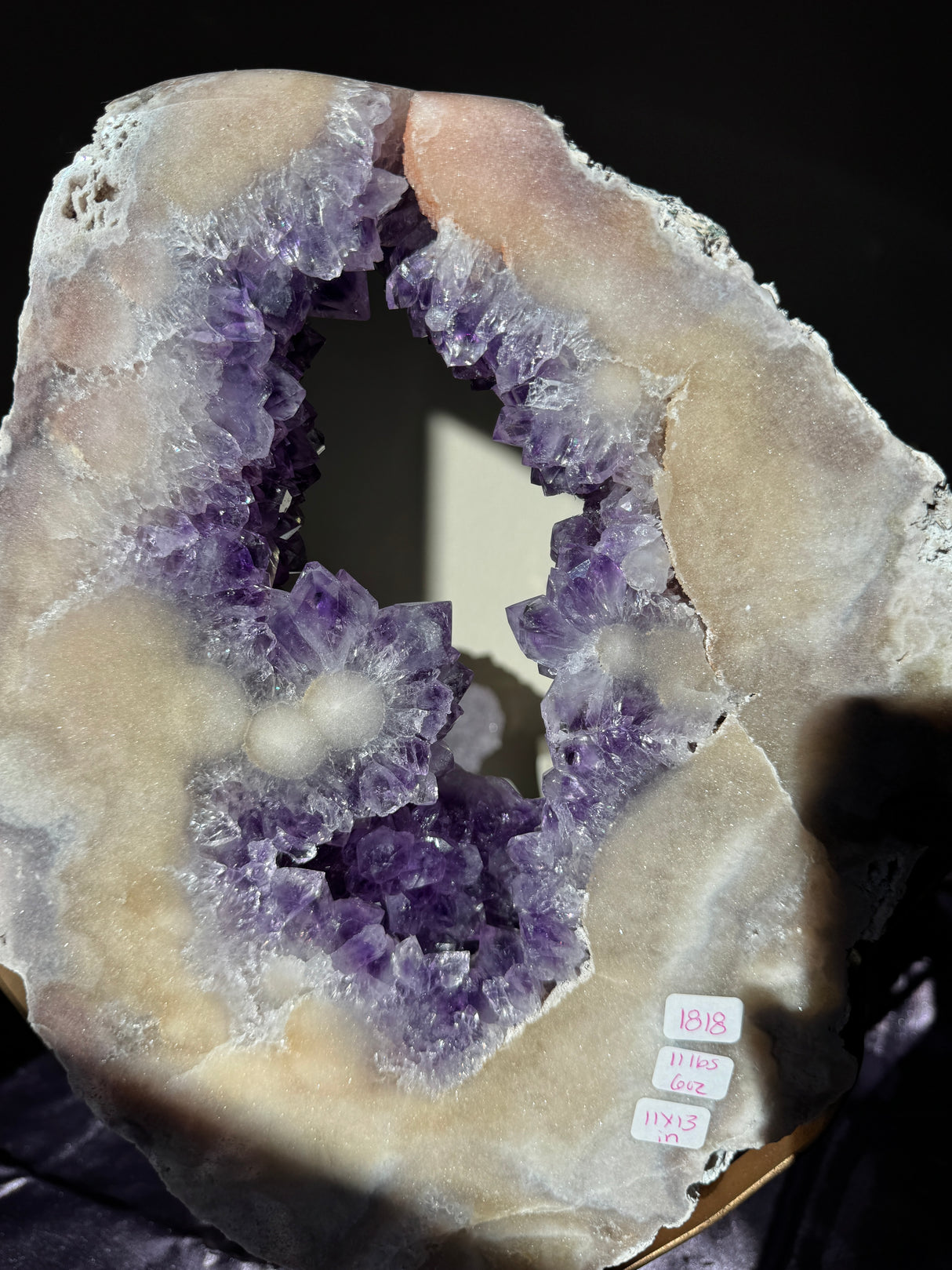 HQ Pink Amethyst Slab