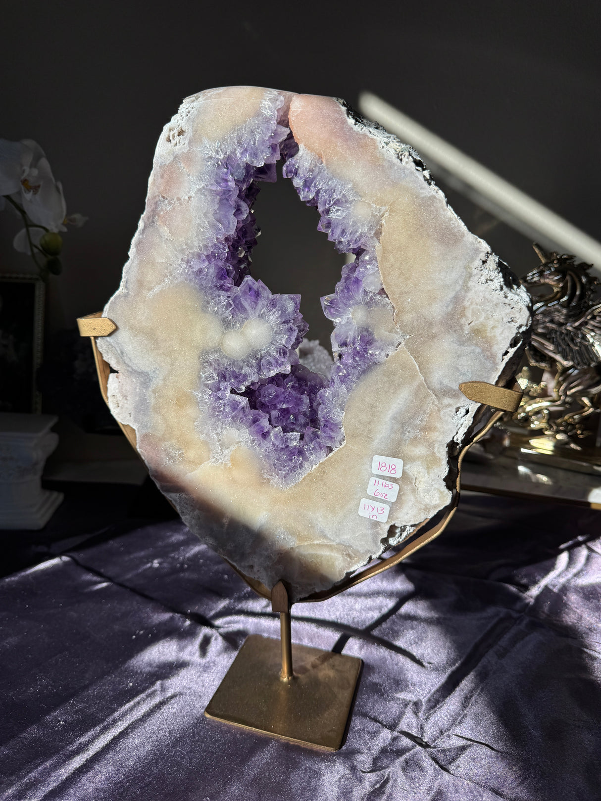 HQ Pink Amethyst Slab