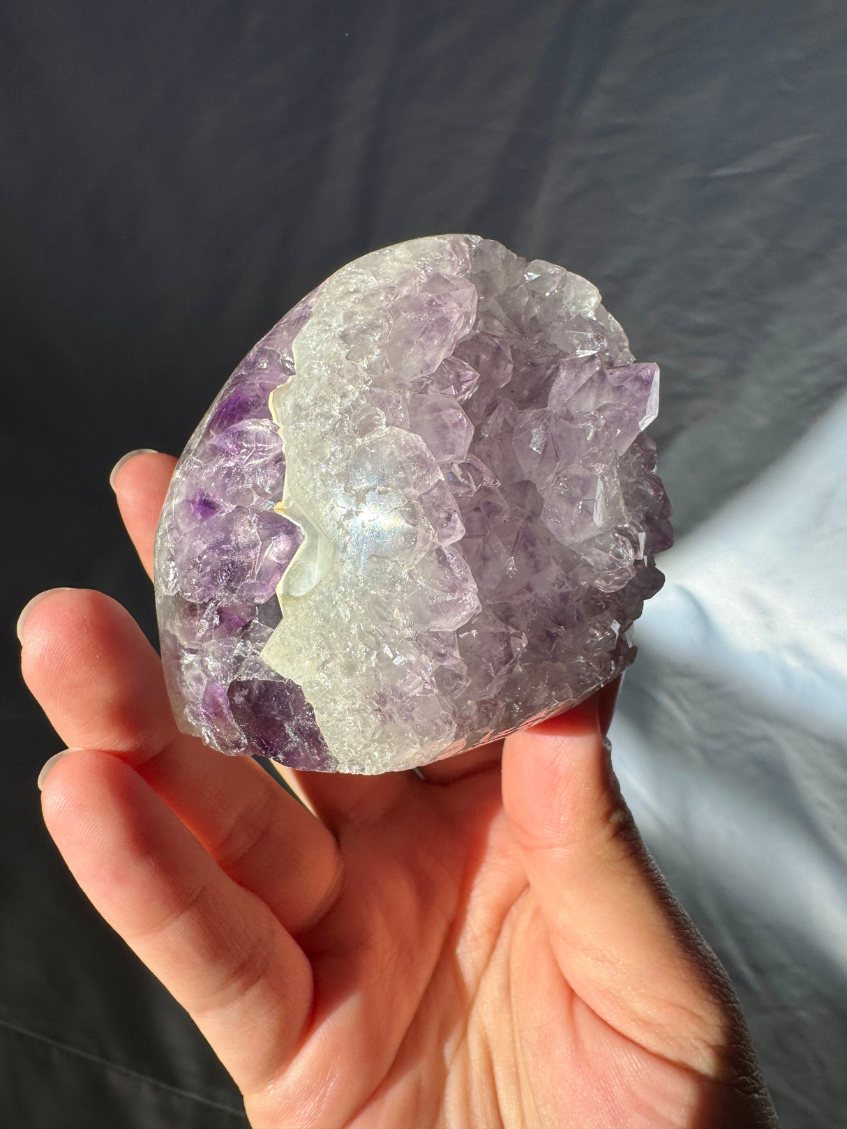 Purple Amethyst Agate Free Form