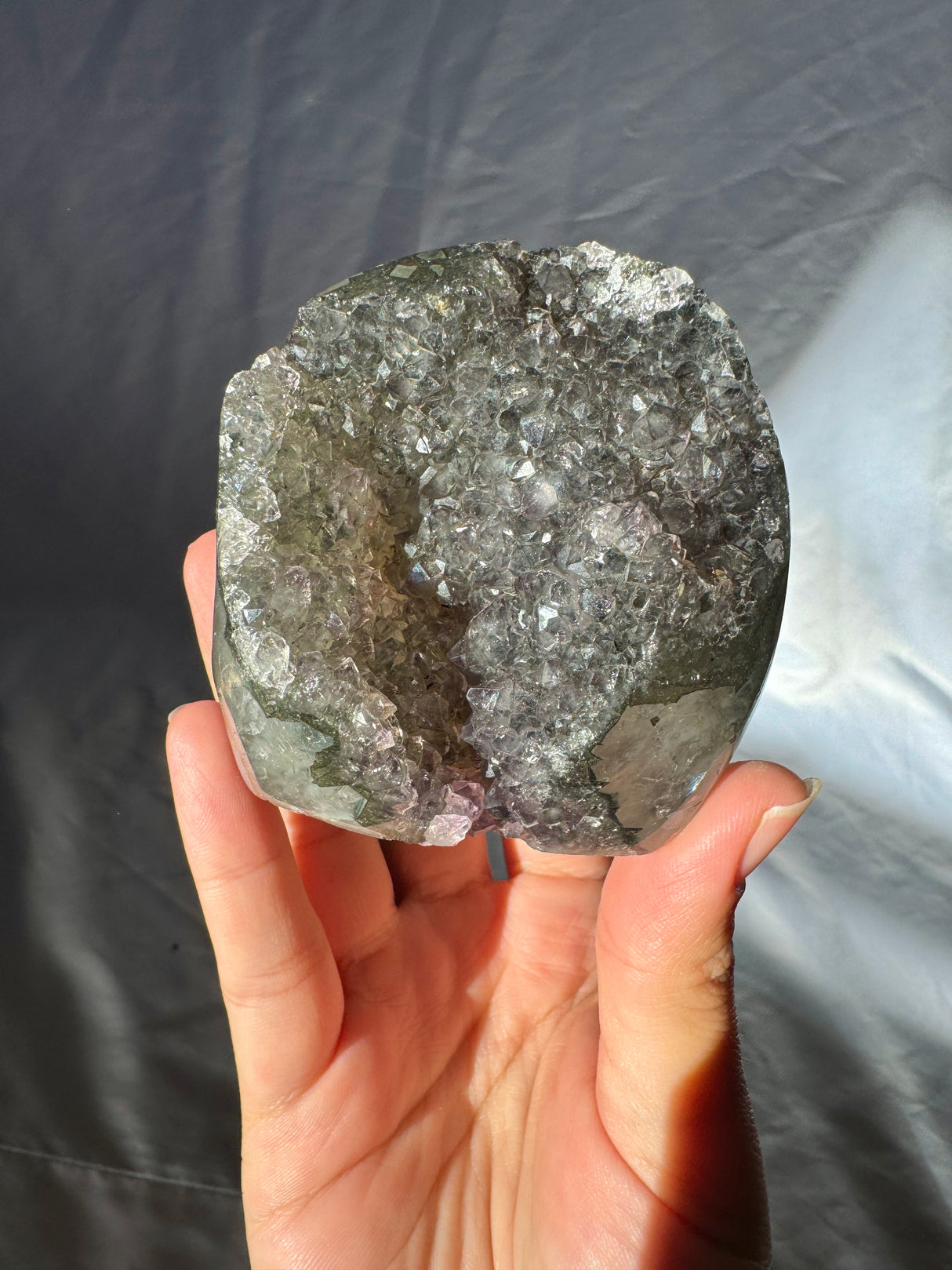 Black Amethyst Agate Free Form