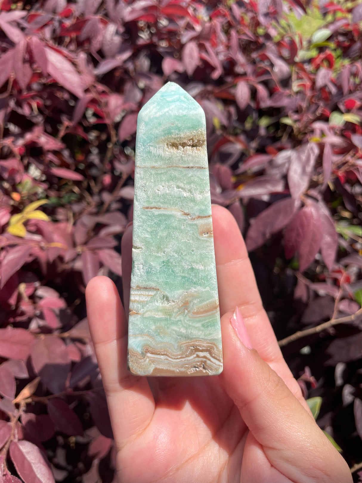 Caribbean Calcite Obelisk