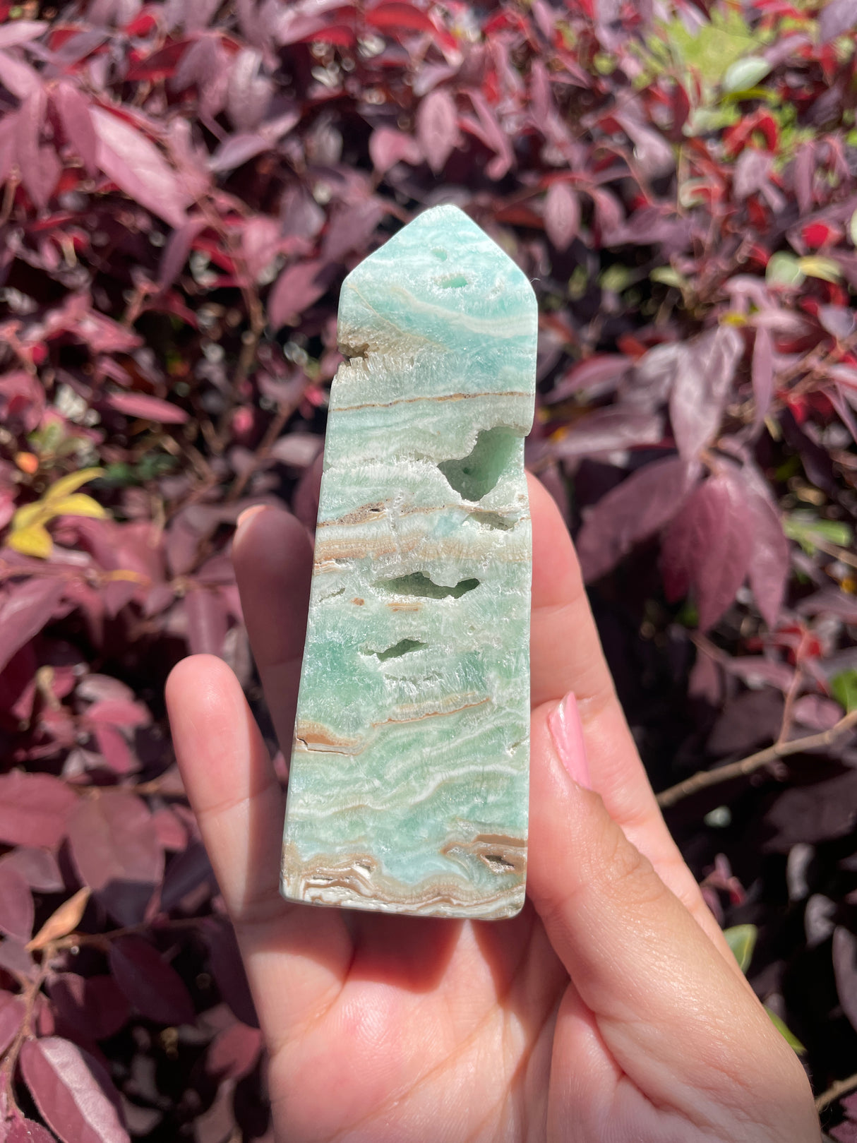Caribbean Calcite Obelisk