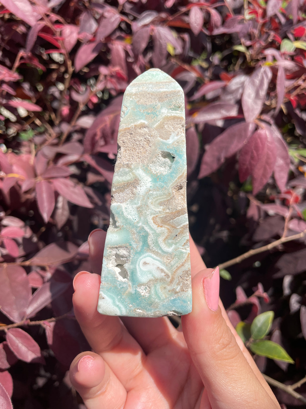 Caribbean Calcite Obelisk