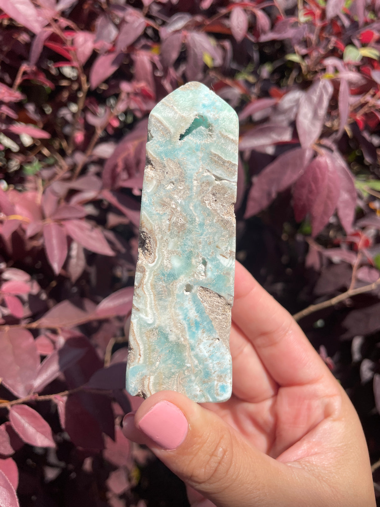 Caribbean Calcite Obelisk