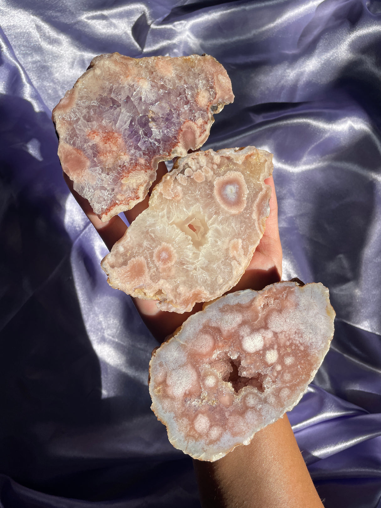Pink Amethyst Slabs - Small (Your Pick)