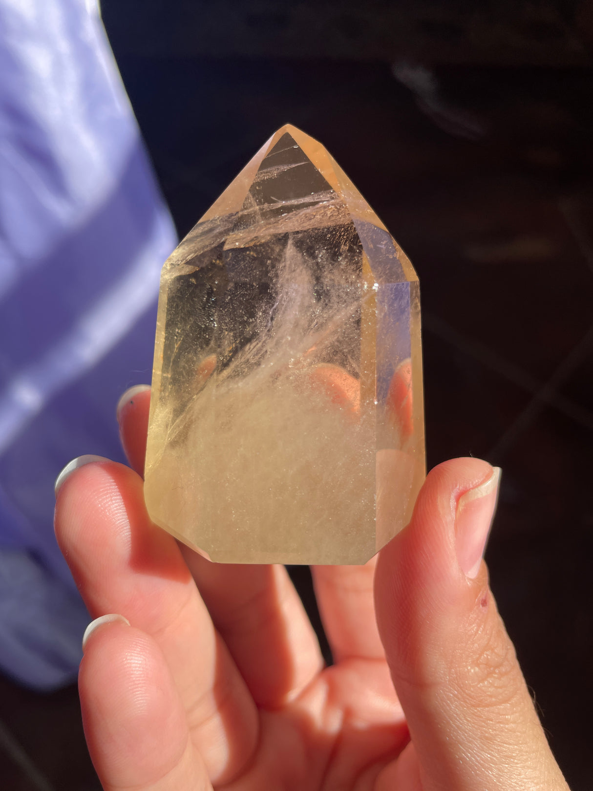 Honey Brazilian Citrine Tower