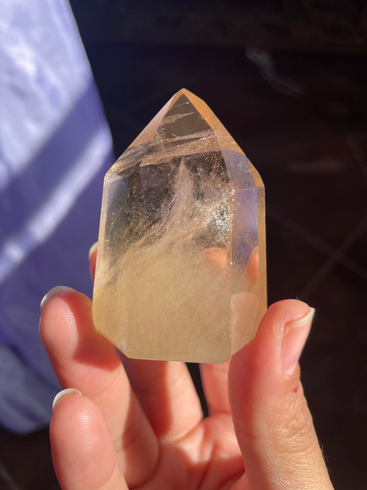 Honey Brazilian Citrine Tower