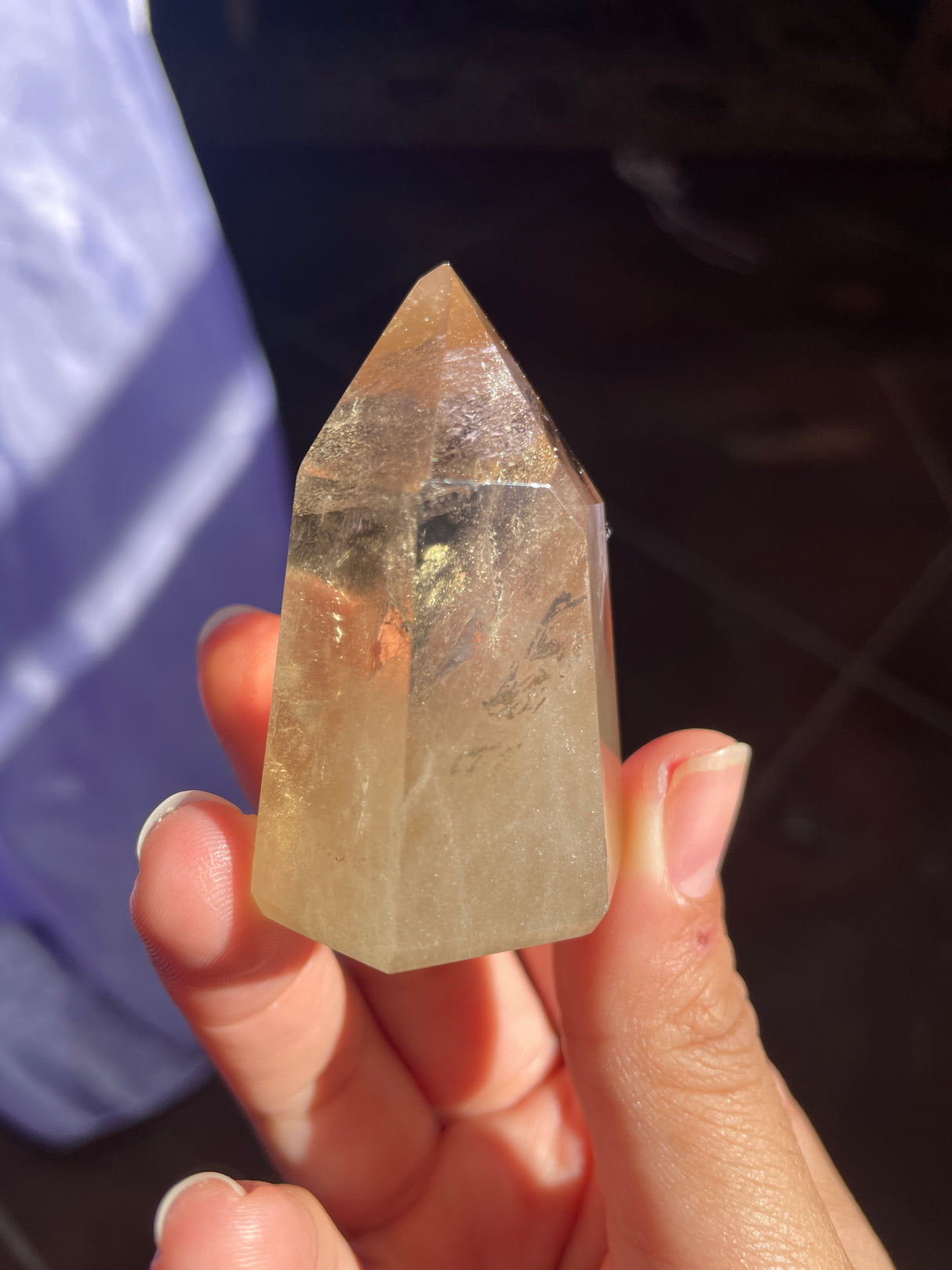 Honey Brazilian Citrine Tower