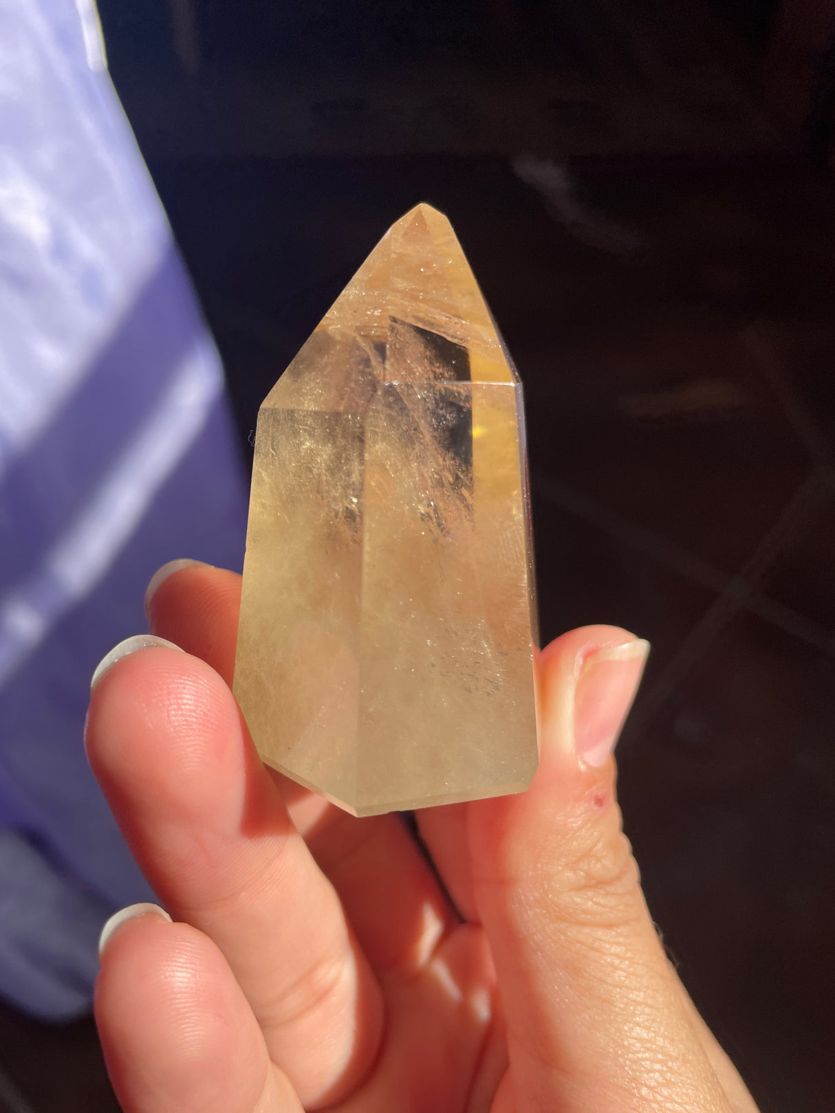 Honey Brazilian Citrine Tower