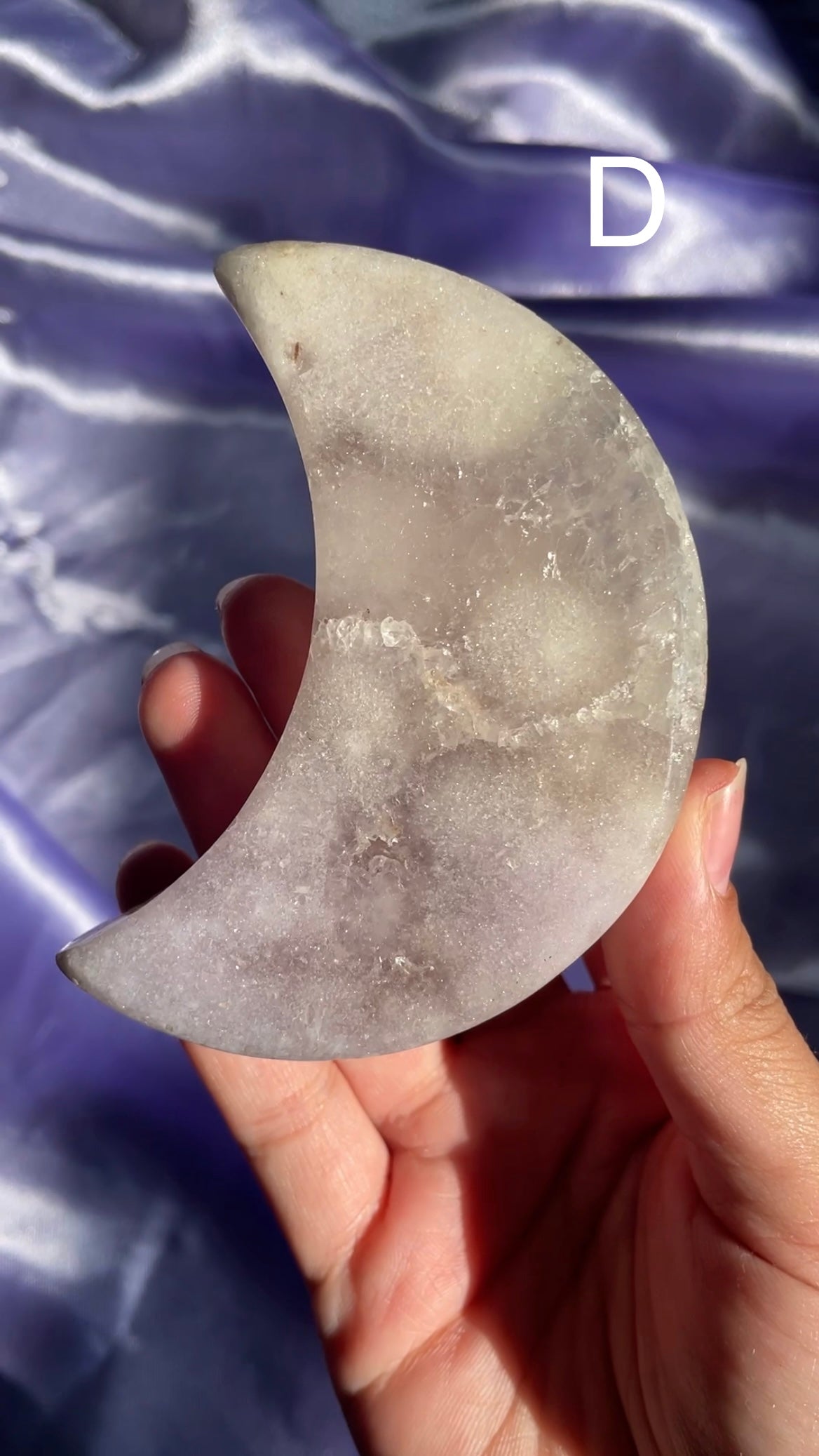 Pink Amethyst Moons (Your Pick)