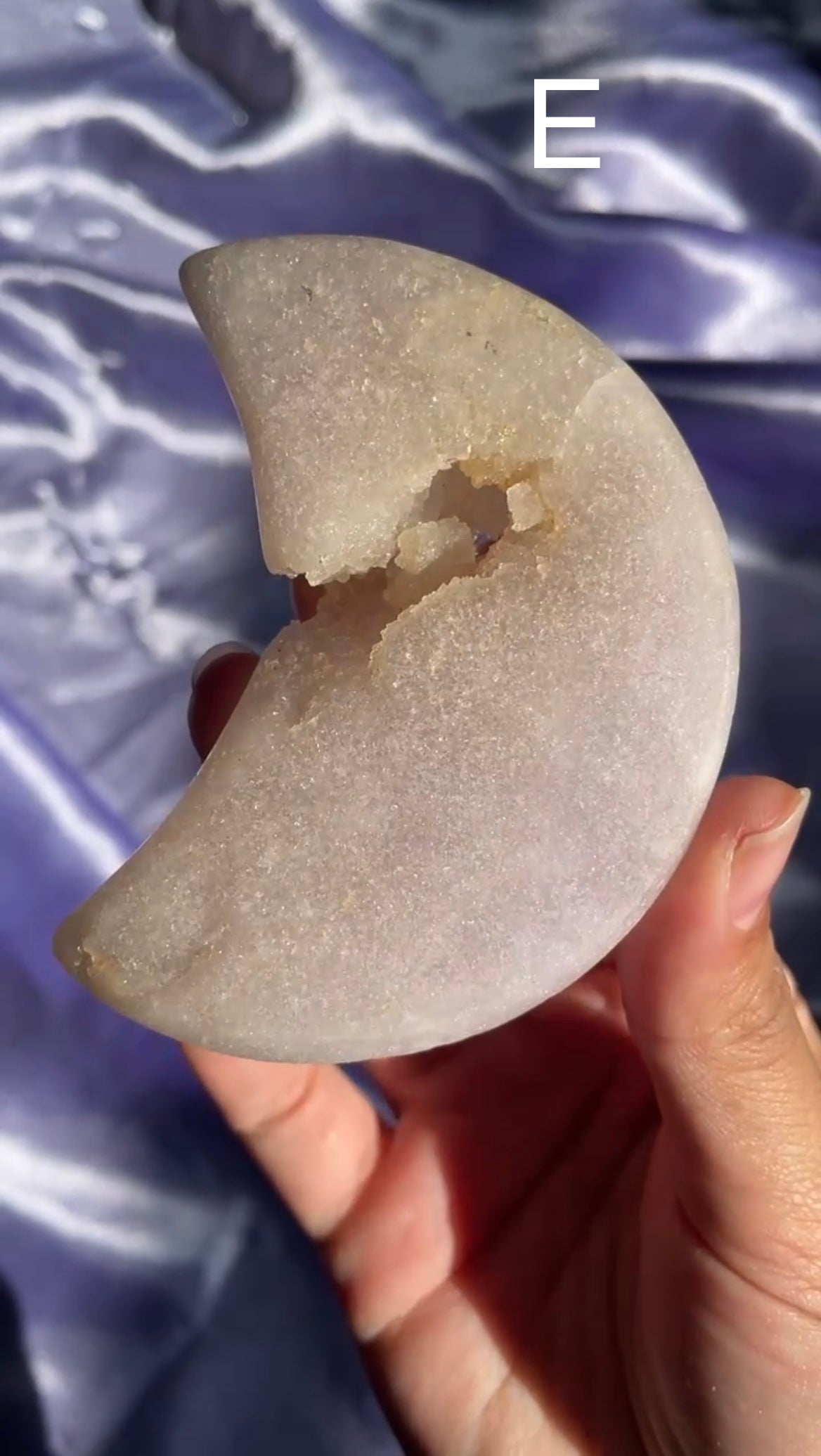 Pink Amethyst Moons (Your Pick)