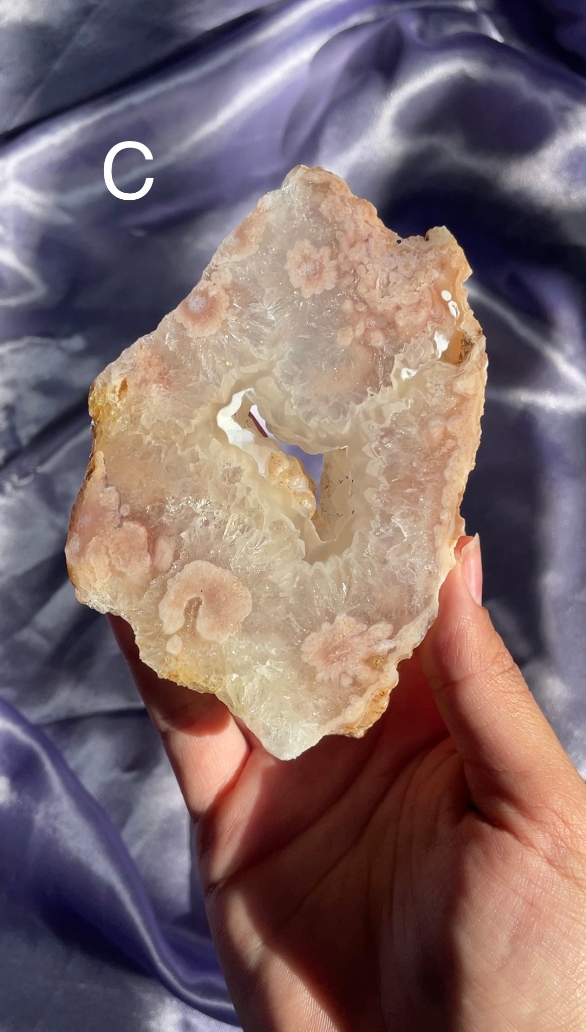 Pink Amethyst Slabs - Small (Your Pick)