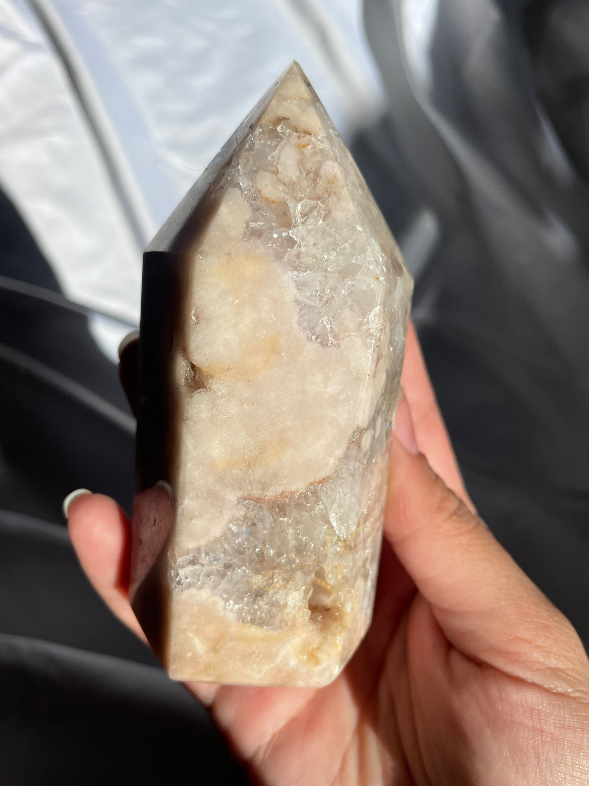 Quartzy Pink Amethyst Tower