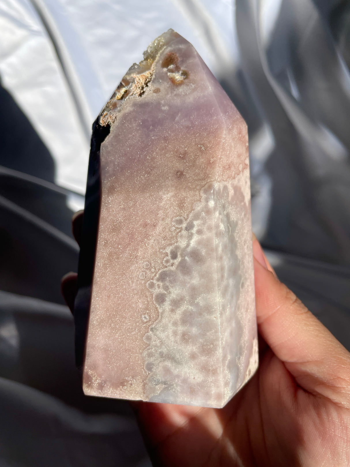 Orby Lavender Pink Amethyst Tower