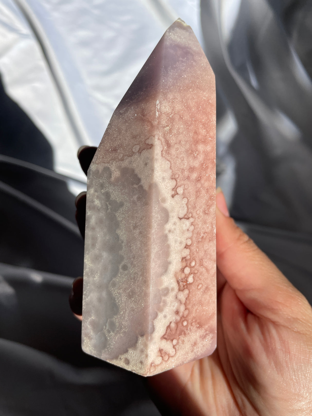 Orby Lavender Pink Amethyst Tower