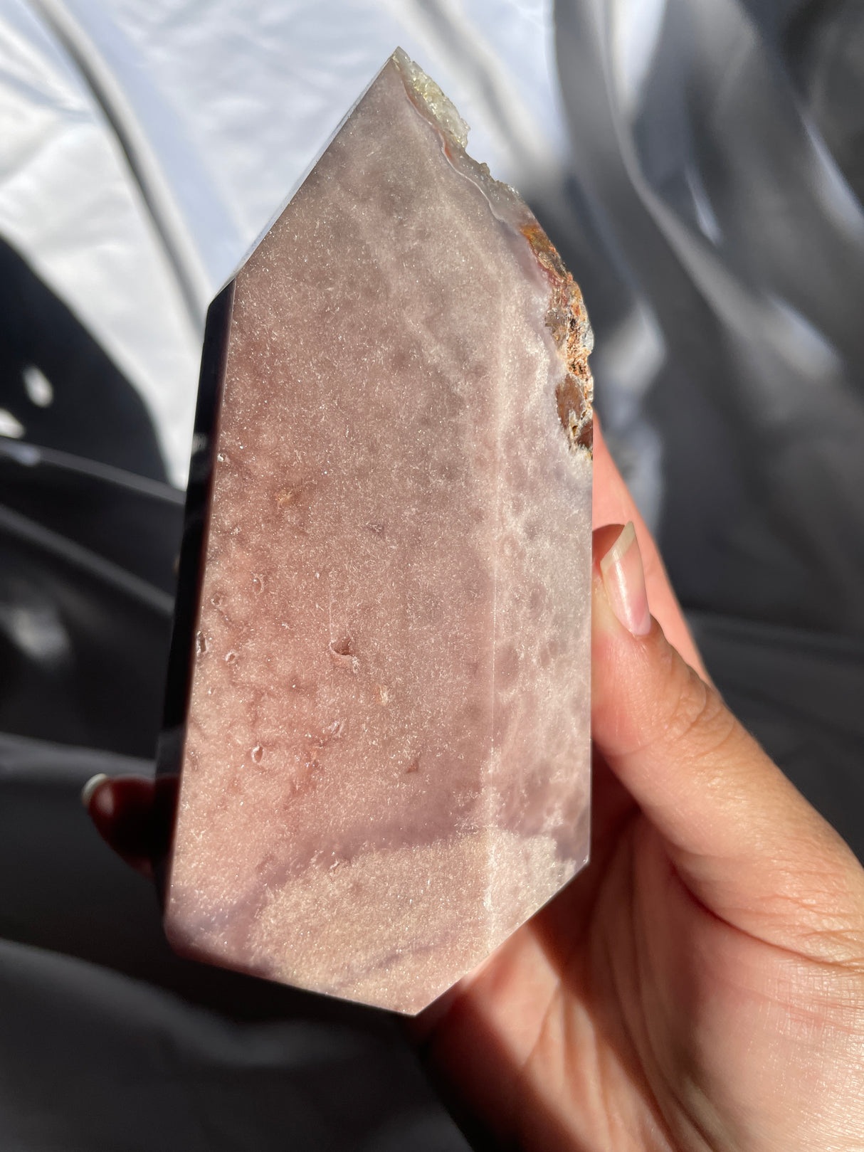 Orby Lavender Pink Amethyst Tower