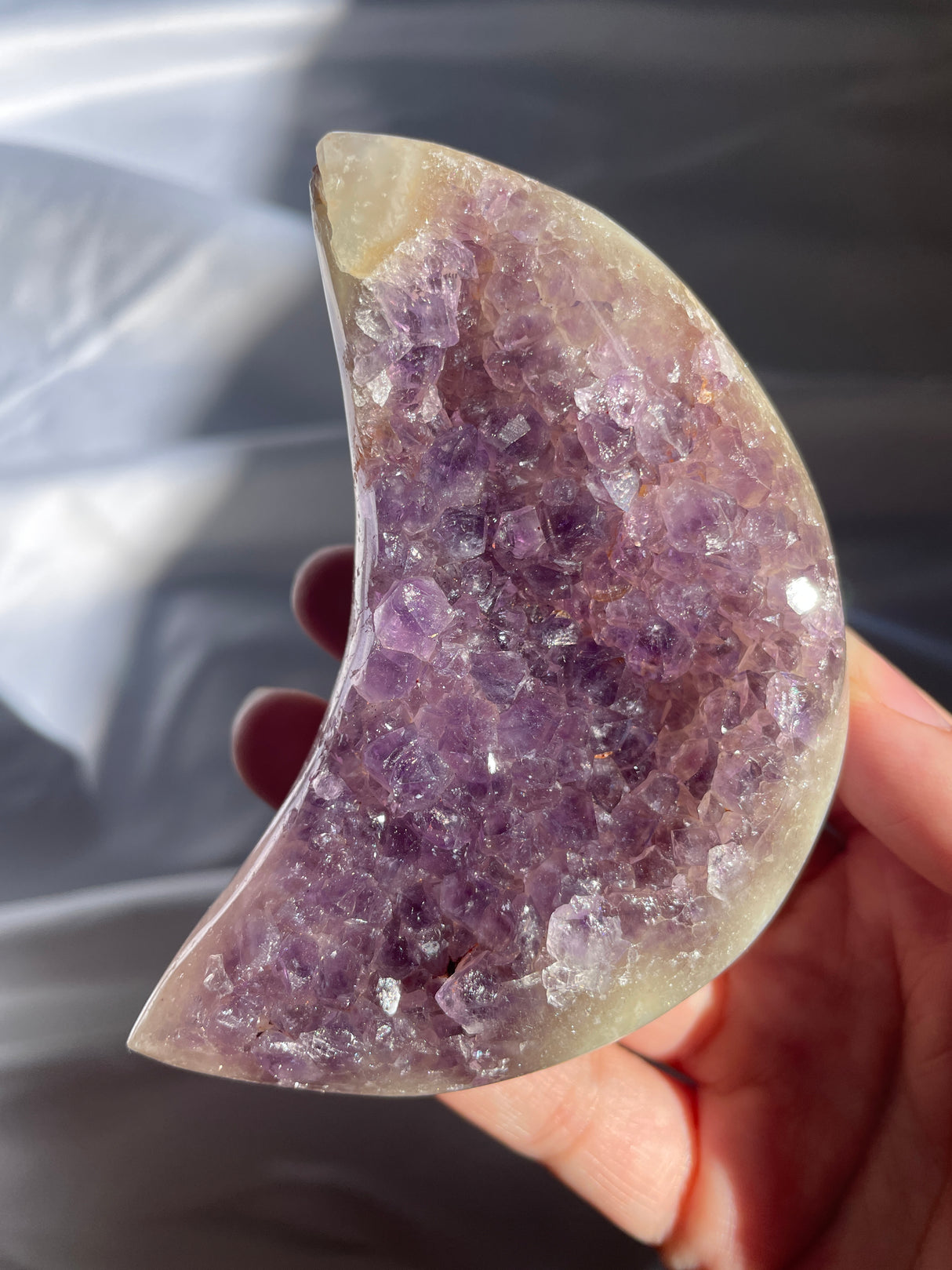 Lilac Uruguayan Amethyst Moon