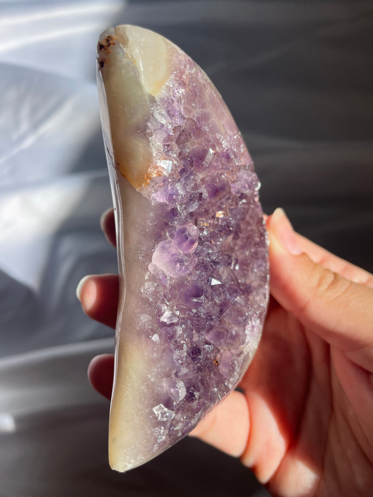 Lilac Uruguayan Amethyst Moon
