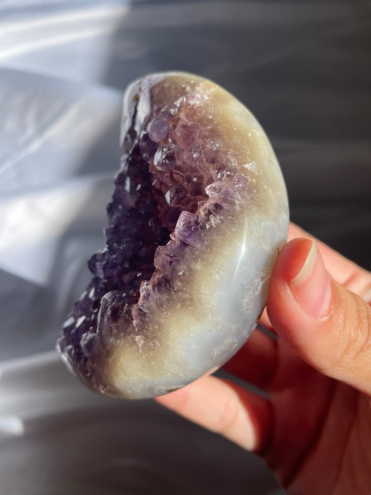 Lilac Uruguayan Amethyst Moon