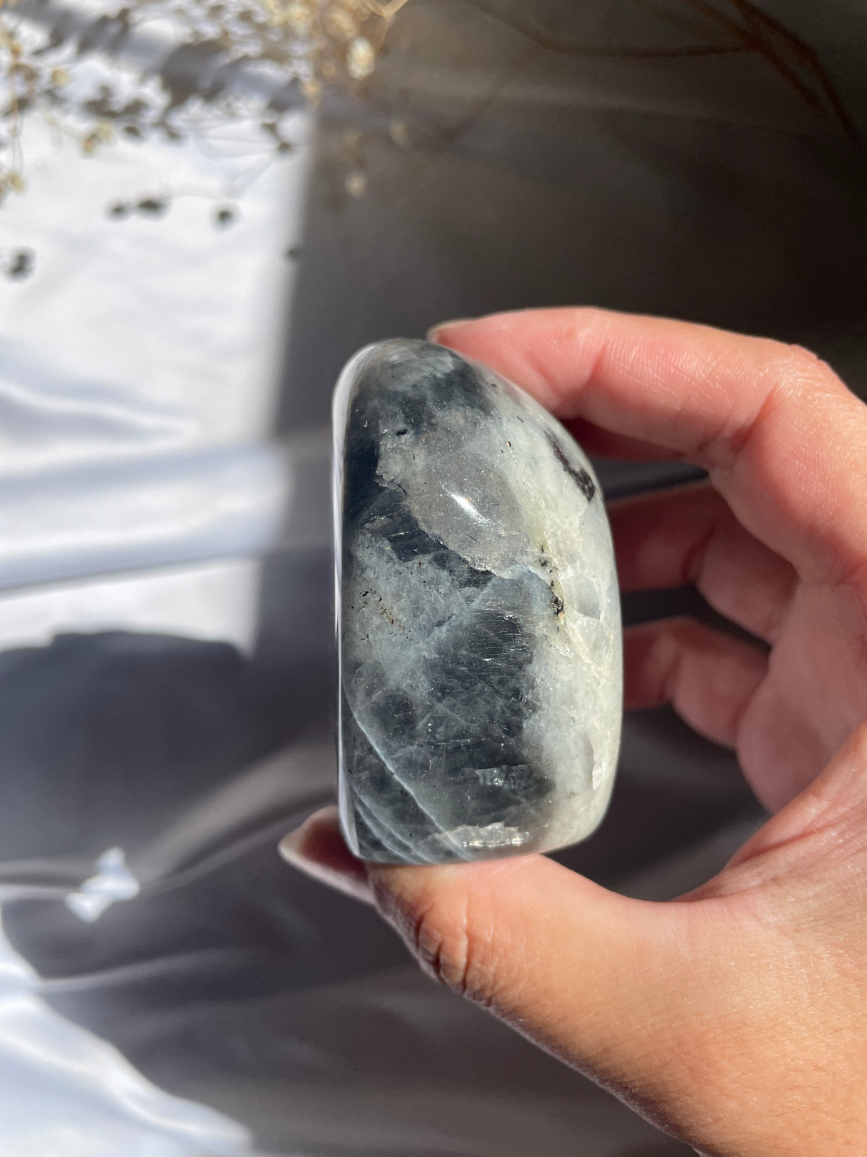 Pink Flash Labradorite Free Form