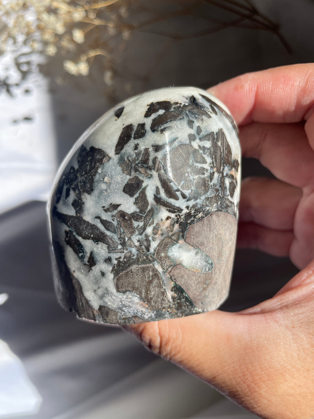 Green Sugar Druzy Rainbow Uruguayan Amethyst Cut Base