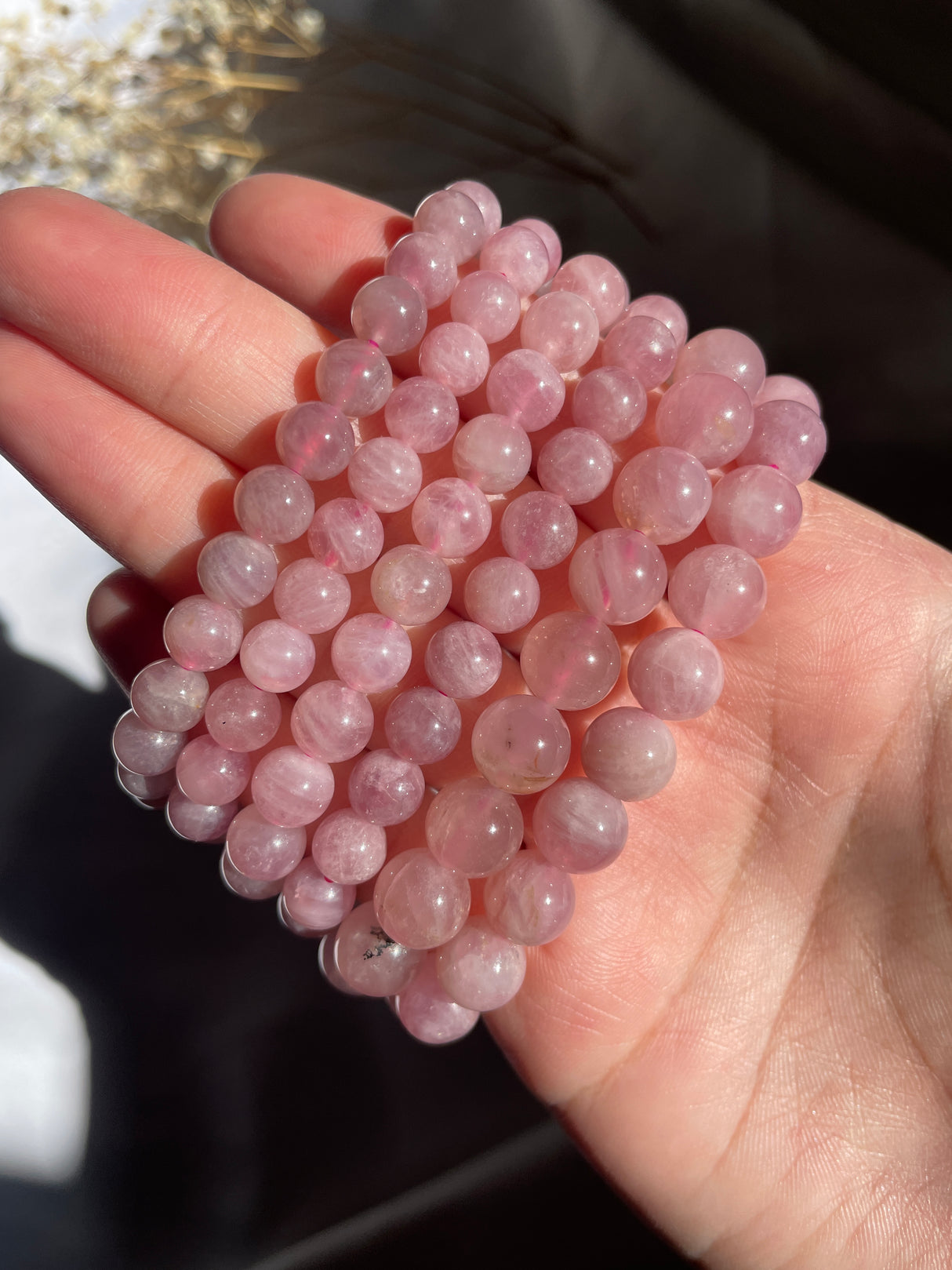 Lilac Rose Quartz Bracelet