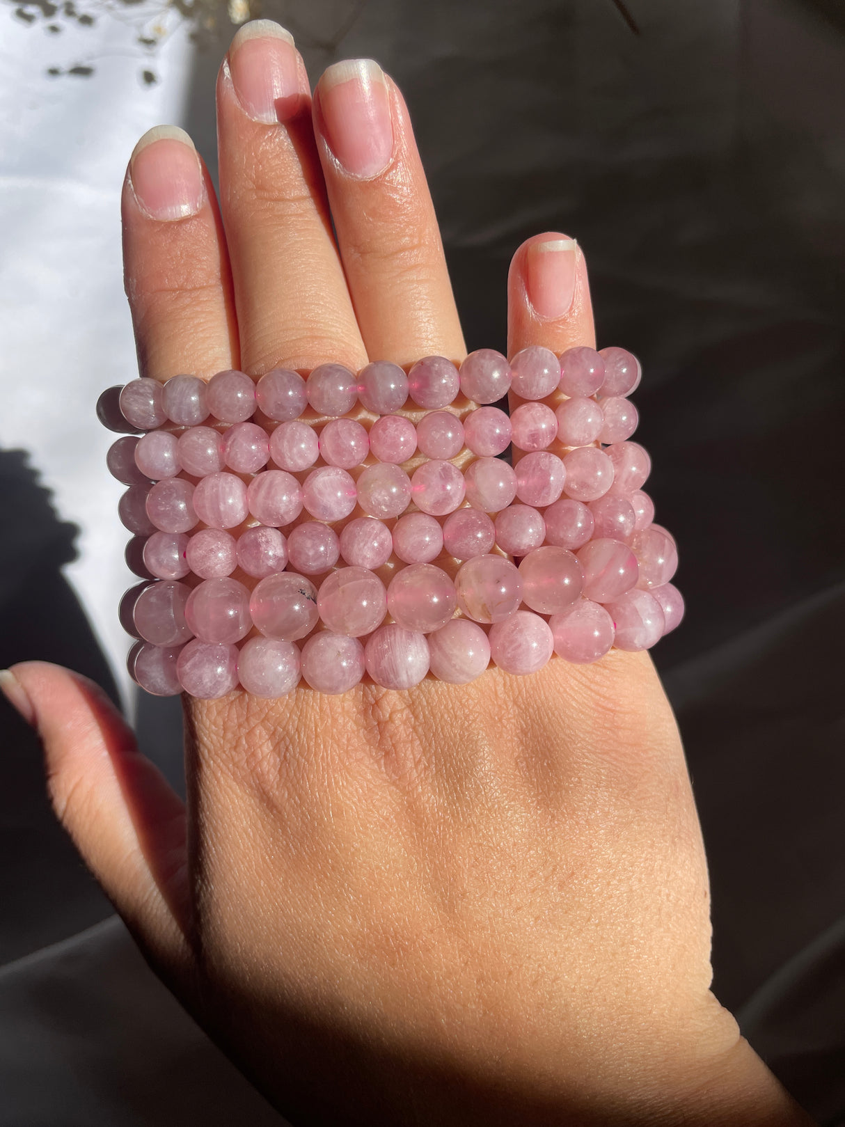 Lilac Rose Quartz Bracelet