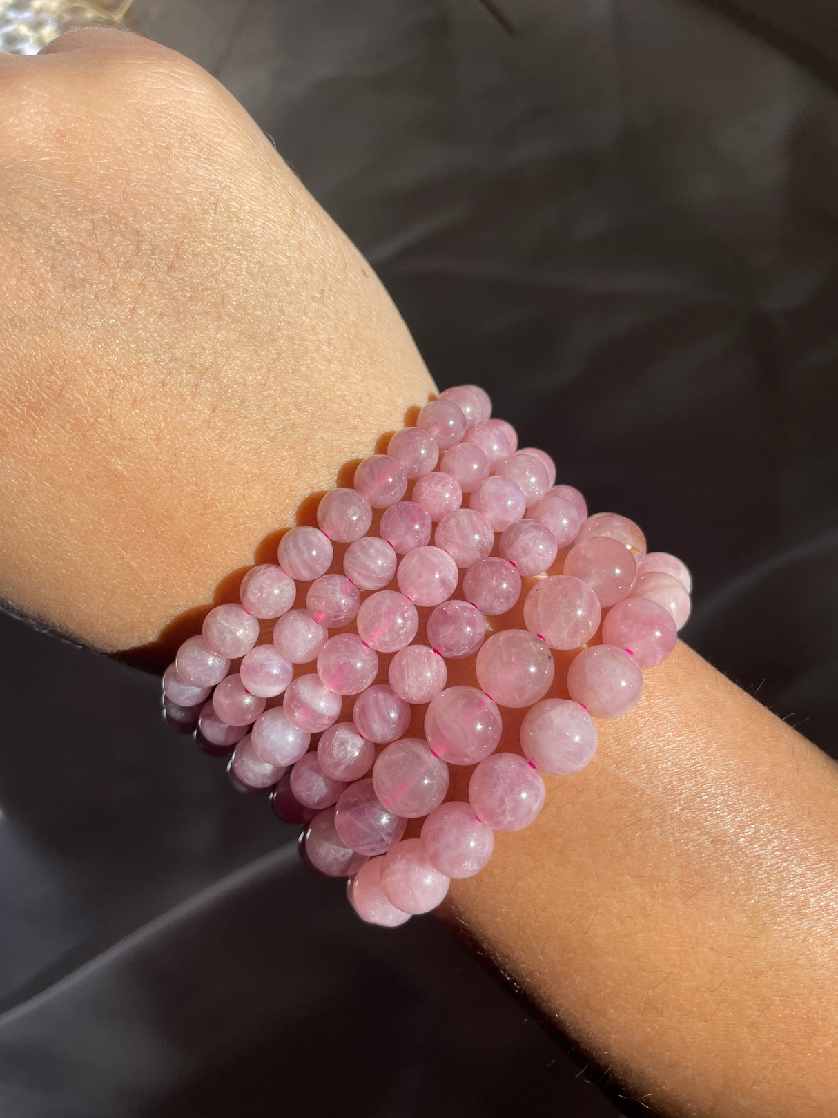 Lilac Rose Quartz Bracelet