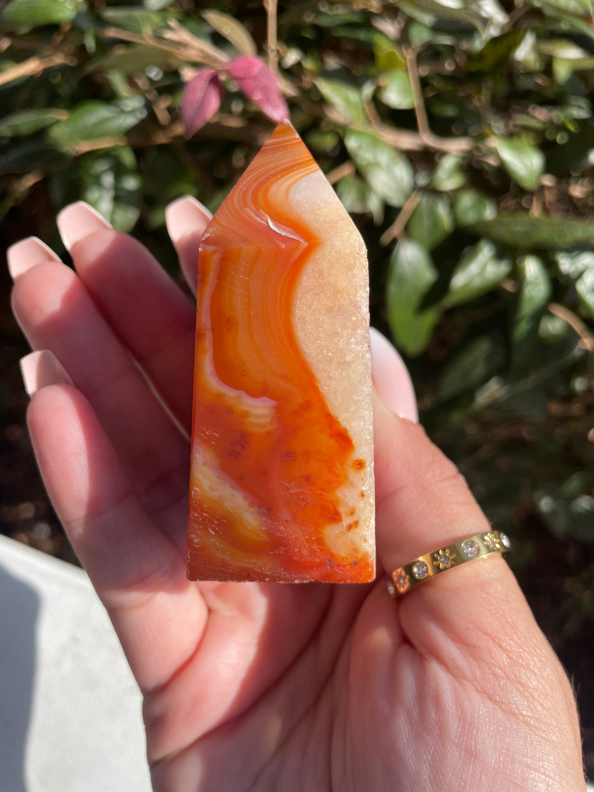 Carnelian Amethyst Tower