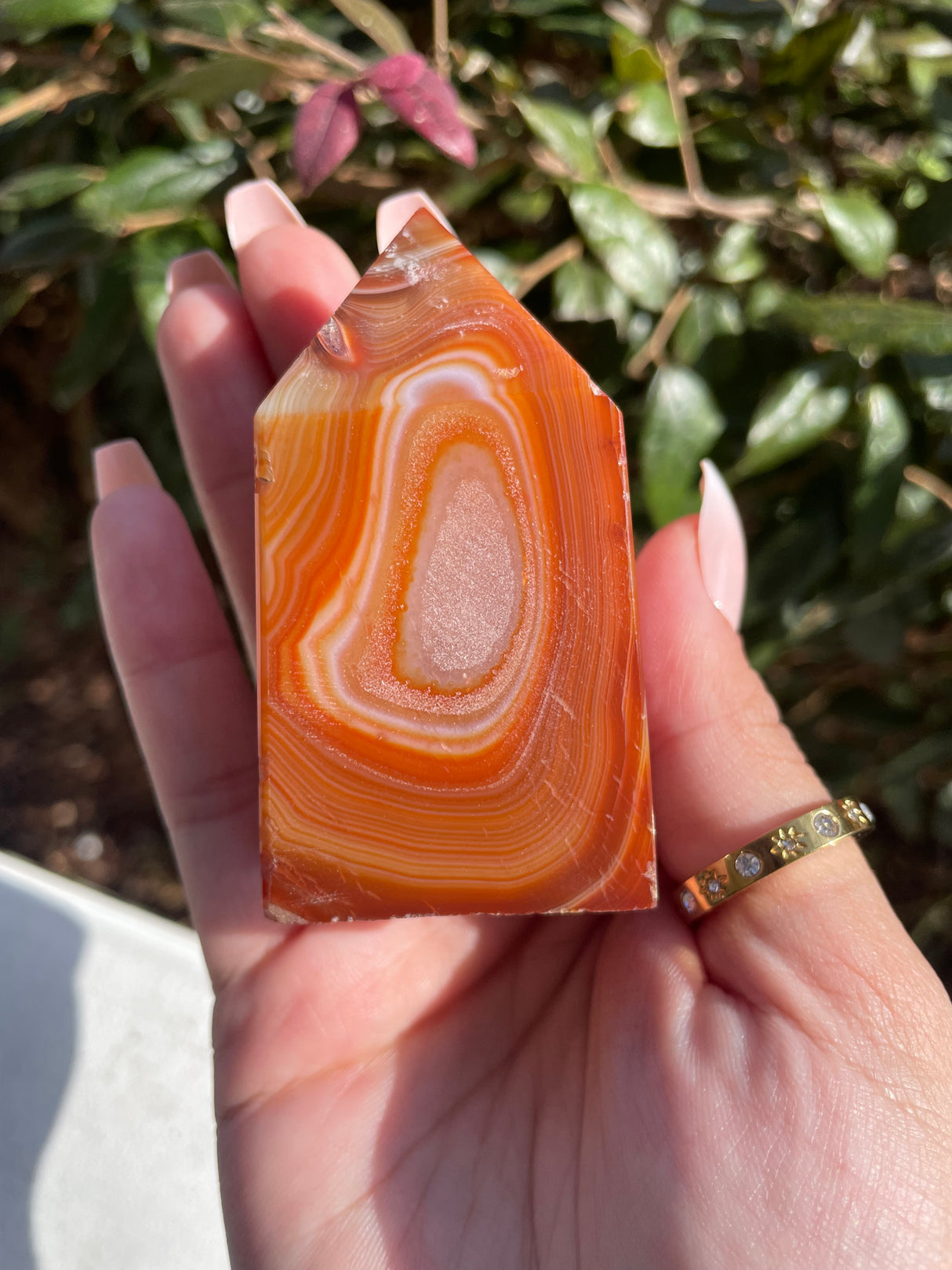 Carnelian Amethyst Tower